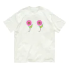 34illustrationのピンクのガーベラbra Organic Cotton T-Shirt