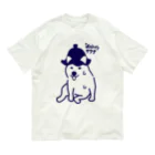 しっぽ堂のシバムサレ　サウナ オーガニックコットンTシャツ