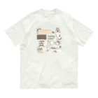 mocchi’s workshopのおうち大好き オーガニックコットンTシャツ