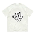 窓猫🪟🐈‍⬛マドリーヌE^••^Eのマラドーニャ Organic Cotton T-Shirt