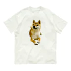 柴犬おかゆのグッズ販売店の柴犬おかゆ Organic Cotton T-Shirt