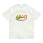 おばけのおかしやさんのおばけとプリンアラモード Organic Cotton T-Shirt
