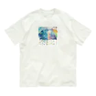 ぽけの水彩風雨の風景 Organic Cotton T-Shirt