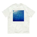 氷紋美術館の天恵〜JapanBlue〜始まりの青 オーガニックコットンTシャツ