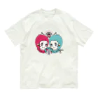 ハナイロの花天🐞三つ編みおしゃべり Organic Cotton T-Shirt