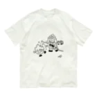 イラストレーター森さやかの消防士さんとほのおくん Organic Cotton T-Shirt