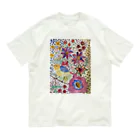P R A Y .の鳥と花のよろこび Organic Cotton T-Shirt