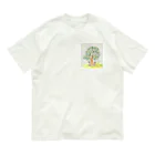 若ちゃんショップのカブ君とカブミちゃん、ひと休み。 オーガニックコットンTシャツ