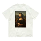 世界美術商店のモナ・リザ / Mona Lisa オーガニックコットンTシャツ