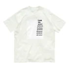 akikonoteのみたまの実 オーガニックコットンTシャツ