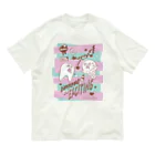 nanaqsaのあいすだいすき!(シャーベット) オーガニックコットンTシャツ