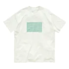 クリオネショップのsummer（サマー）チェック オーガニックコットンTシャツ