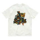 SHIScell BaseのLadybrown×SHIS Fam オーガニックコットンTシャツ