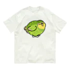 Cody the LovebirdのChubby Bird カカポ オーガニックコットンTシャツ