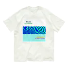 小柴屋さん(あどべ専士)のBlue almond & grande chocolat ver.1 Organic Cotton T-Shirt