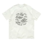 dejuneのぷかぷかラッコ オーガニックコットンTシャツ