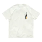 aicecreamのヘラクレスオオカブトついてるよ！ Organic Cotton T-Shirt