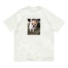 チワワの実夕ちゃんと保護犬保護猫ちゃん達の保護犬のふぅちゃん Organic Cotton T-Shirt