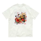 168designのフェザーブーケ Organic Cotton T-Shirt