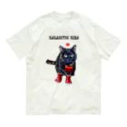 ハトのモモヒキの長靴ネコです♪ Organic Cotton T-Shirt