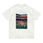 ラーメンマッスルショップのラーメンマッスル　メジャーリーグ⚾️ Organic Cotton T-Shirt