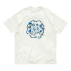 nishimori lauraの明日咲く青い花 Organic Cotton T-Shirt