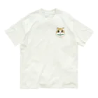 こたろうといっしょの茶々丸、癌をやっつけろ！ オーガニックコットンTシャツ