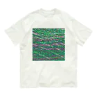 水草のnoise ⅱ オーガニックコットンTシャツ