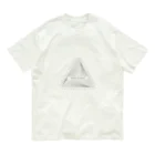 bend\end(ベンドエンド)のFraud_Triangle Organic Cotton T-Shirt