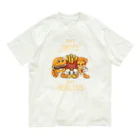 jamfish_goodiesのEAT HAPPY オーガニックコットンTシャツ