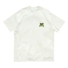 AI-assembleのワンポイントカエル Organic Cotton T-Shirt