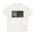 世界美術商店の死刑囚に毒を試すクレオパトラ / Cleopatra Testing Poisons on Condemned Prisoners オーガニックコットンTシャツ