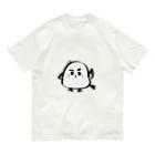 moonriver2020の手をあげるシマエナガくん Organic Cotton T-Shirt