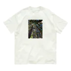 FIRE FLYのお山の木々 Organic Cotton T-Shirt