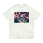 Let's Go for a Walkのromantic flower Organic Cotton T-Shirt