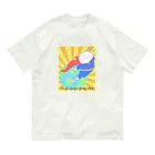 ティラノサウルスのウーパールーパースーパーマン Organic Cotton T-Shirt