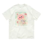 moonriver2020のふわふわクラゲちゃん オーガニックコットンTシャツ