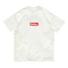 Zoltax.のBOX LOGO オーガニックコットンTシャツ