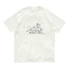 Q spaceのススム オーガニックコットンTシャツ