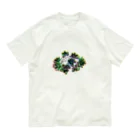 shibikiの花輪 Organic Cotton T-Shirt