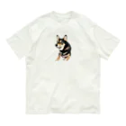 ごまさんのお店の黒柴ごまちゃんのアイテム Organic Cotton T-Shirt