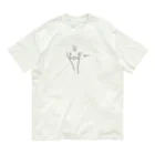 Xian DIYのビビりぃーなオカメ Organic Cotton T-Shirt