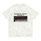 Vintage Synthesizers | aaaaakiiiiiのSequential Circuits Prophet 5 Vintage Synthesizer オーガニックコットンTシャツ