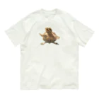 ミシシッピニオイガメの、こてちゃんのコテちゃんだよー！ Organic Cotton T-Shirt