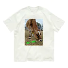 おかゆさんのお店のWhat's uppppp..... Organic Cotton T-Shirt