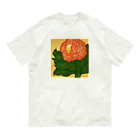 MossmoniのFlower オーガニックコットンTシャツ