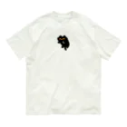 tmyのblack cat*Length* オーガニックコットンTシャツ