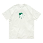 ポンポンアートの工房のPompom art 《濃緑カエル》 Organic Cotton T-Shirt