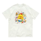 Illustrator イシグロフミカの虹の音楽隊 Organic Cotton T-Shirt