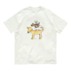 paritoraの仲良し4人組のトーテムポール Organic Cotton T-Shirt